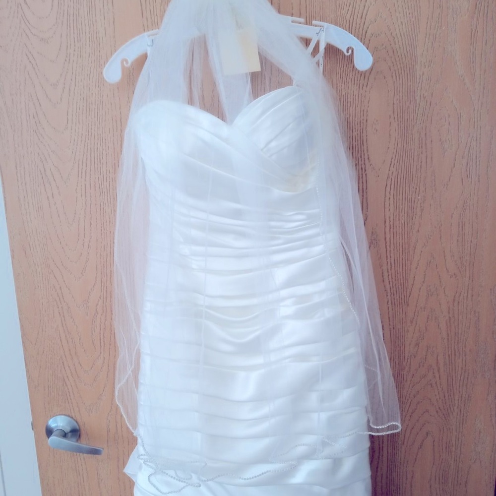 Justin Alexander Sincerity bridal gown.